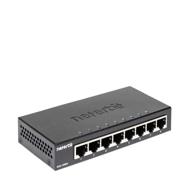 سوییچ شبکه 8 پورت نتربیت مدل NGS-1008A -1
